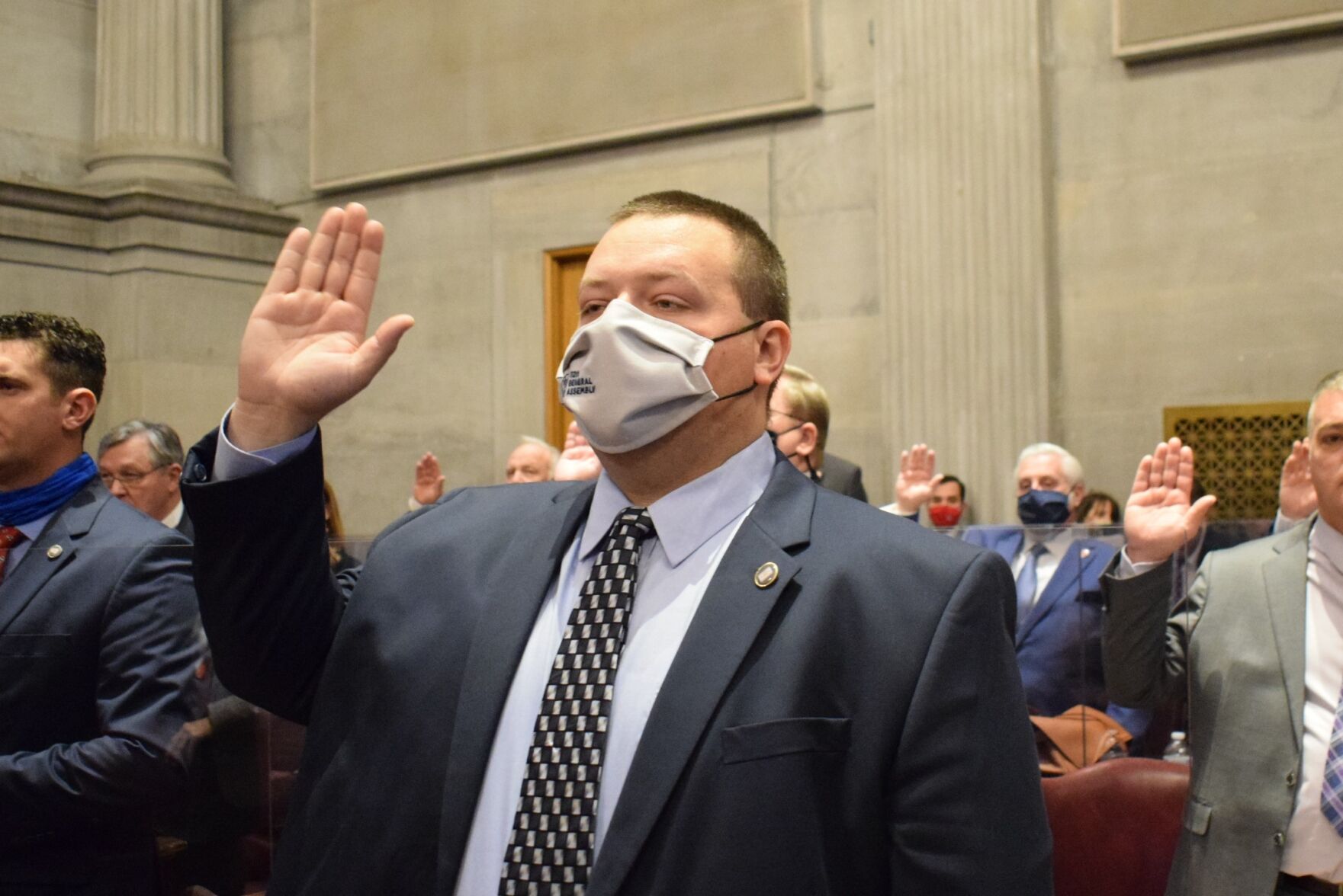 Scotty Campbell Swearing In Photo